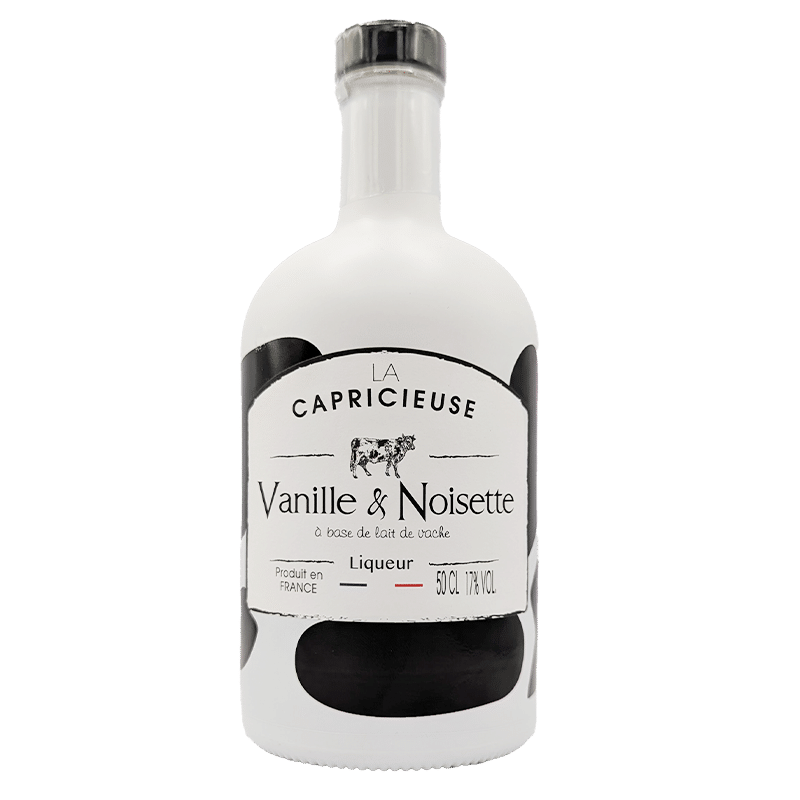 Liqueur de lait à la vanille et à la noisette